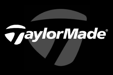 TaylorMade logo, black and white