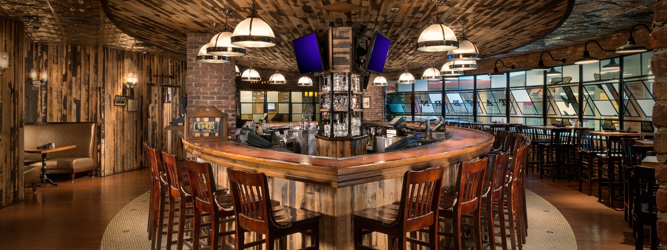 The Bar inside Upstate Tavern