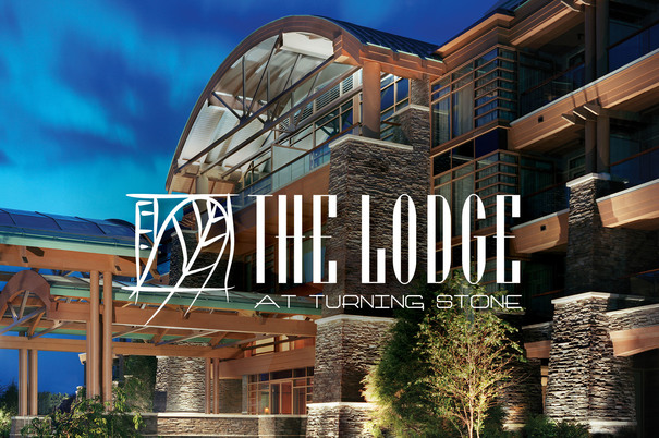 Elegant exterior of the Lodge at Turning Stone