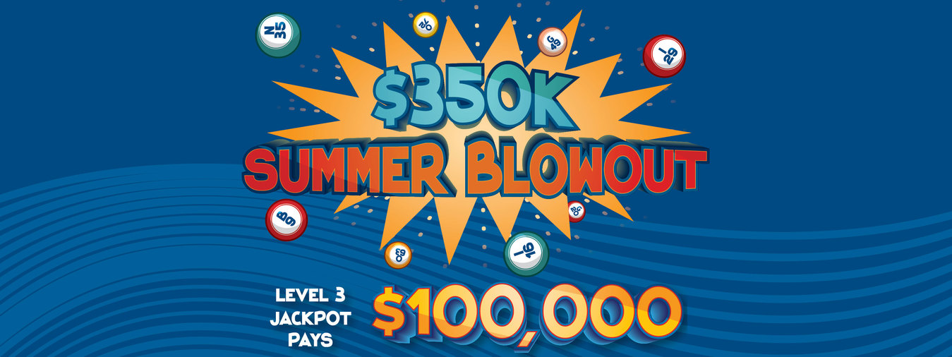 $350k Summer Bing Blowout: Level 3 Jackpot Pays $100,000