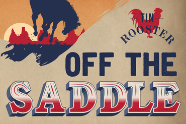 Tin Rooster: Off The Saddle bar promotion tile