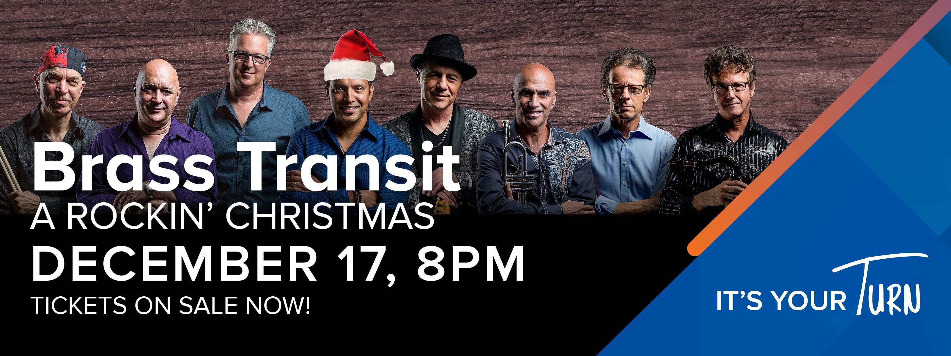 Brass Transit A Rockin Christmas Dec 17 8pm Tickets On Sale Now
