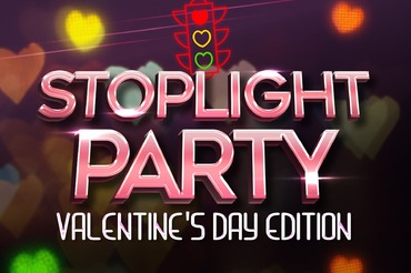Stoplight Party Valentine