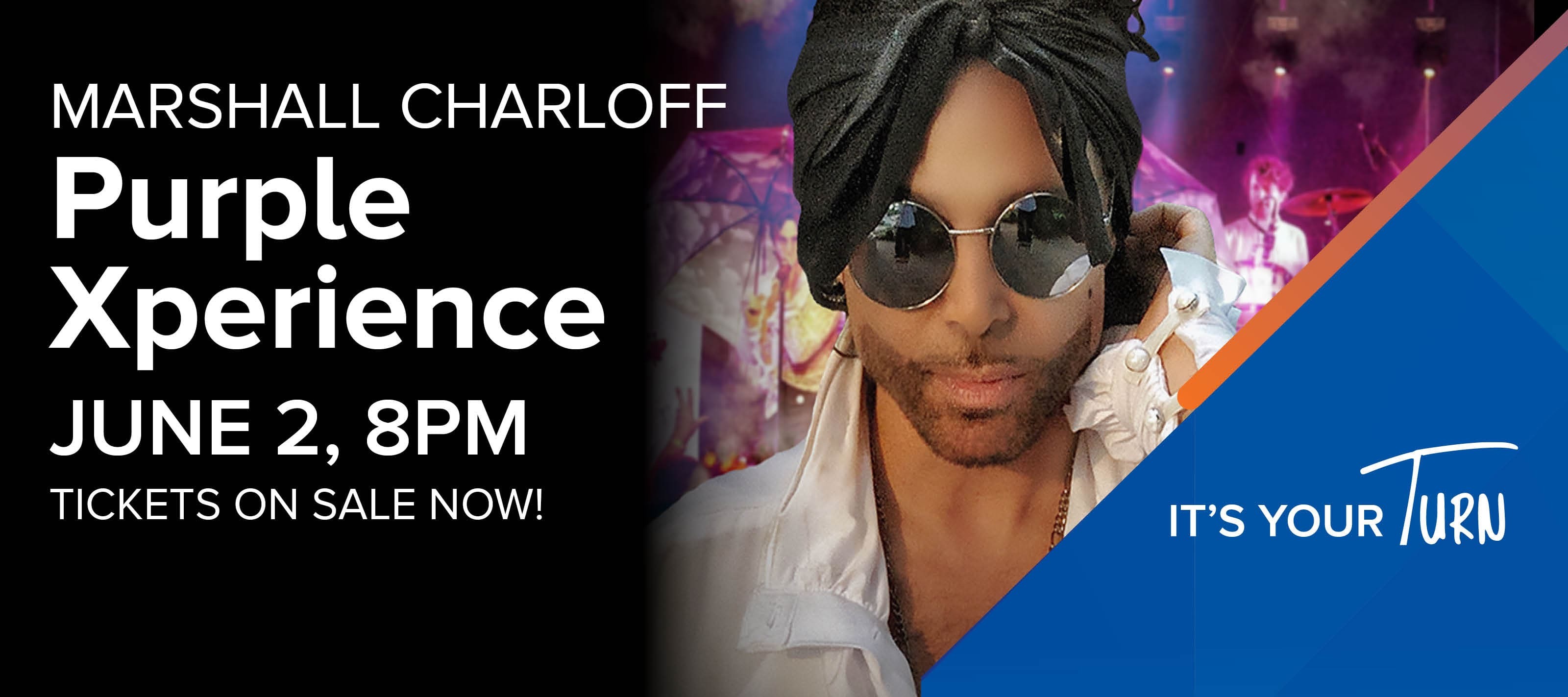 Marshall Charloff Purple Xperience June 2 8pm Tickets On Sale Now