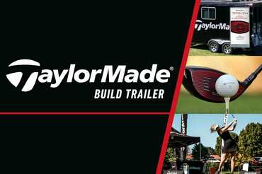 Golf club  fitting at TaylorMade Build Trailer