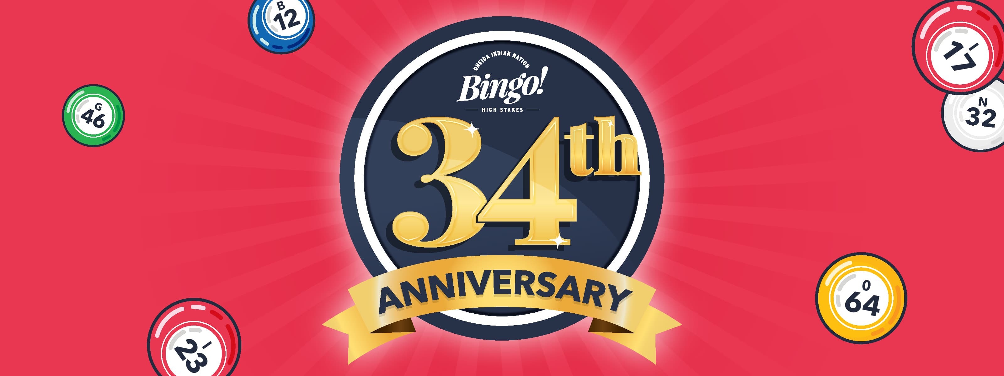 bingo 34th anniversary