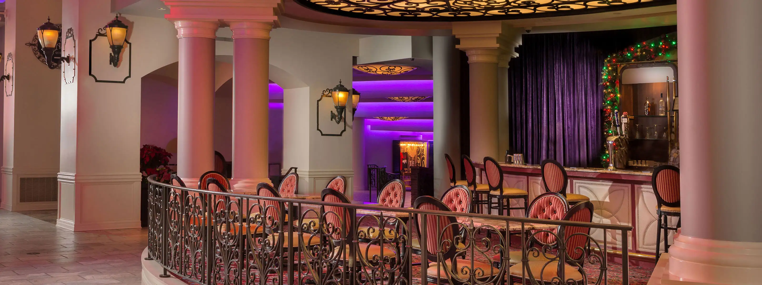 Seating at the Atrium Bar