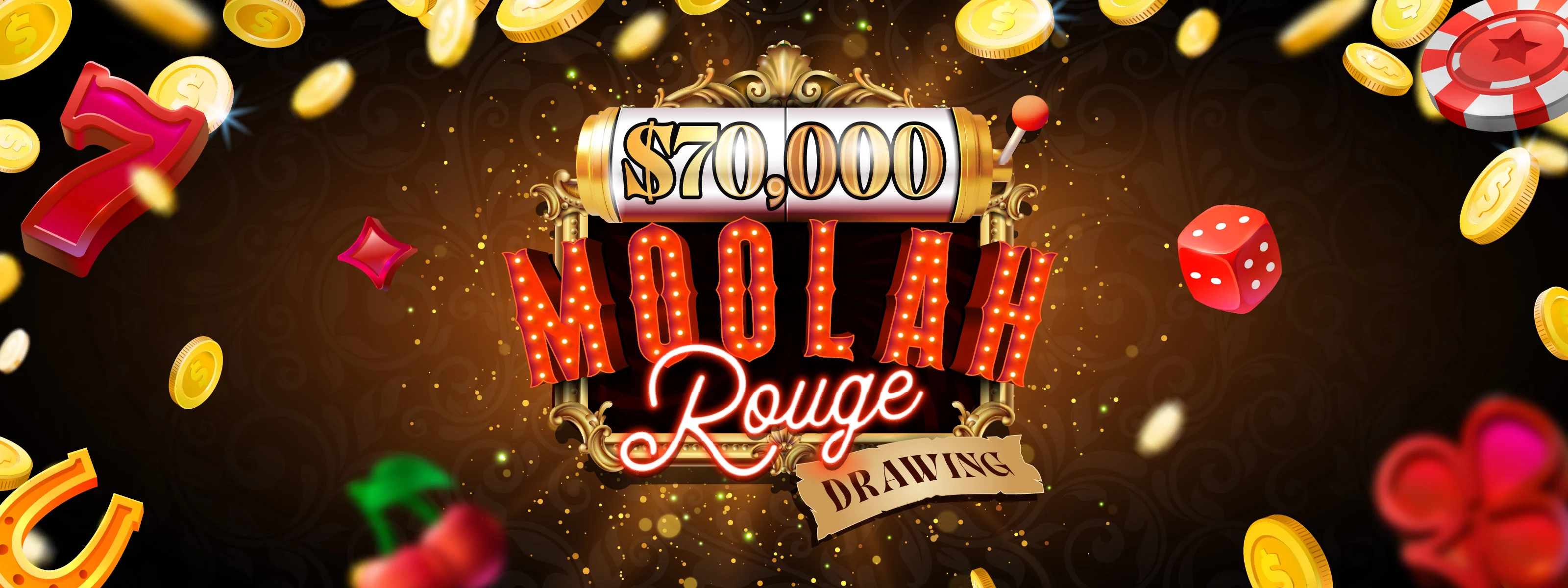 Slot Machine with winning numbers at Turning Stone Resort Casino