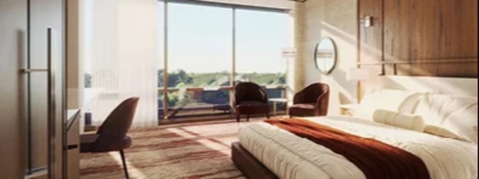 The Crescent Deluxe Room with King Bed