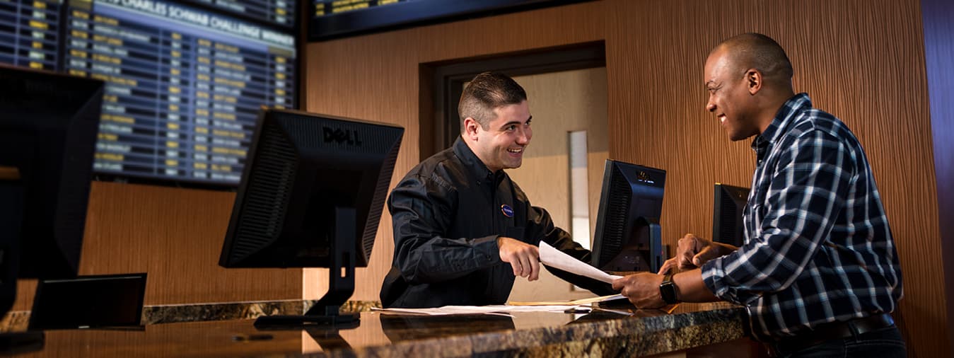 football fans at sportsbook