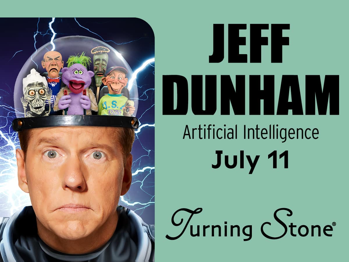 
Jeff Dunham: Artificial Intelligence July 11 @ 8pm