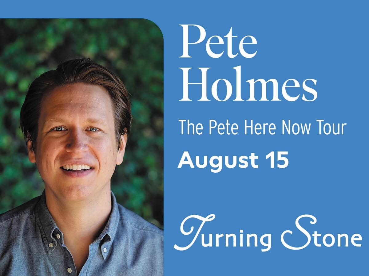 Pete Holmes August 15 at 8pm