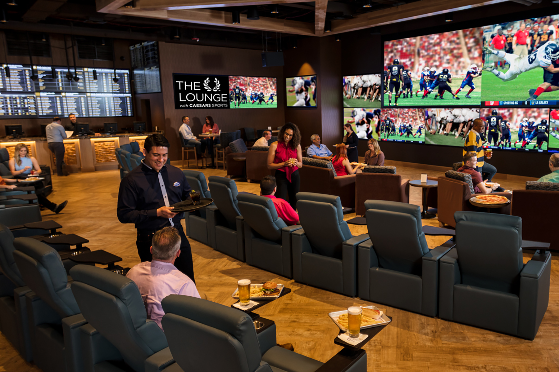 The Lounge with Caesars Sports at Point Place Casino