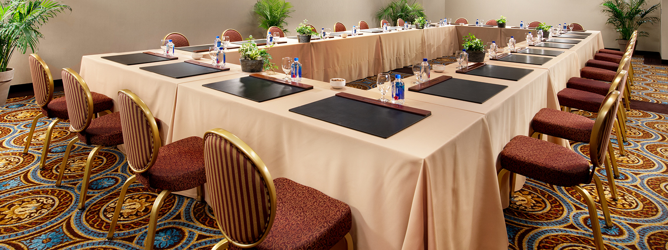 Conference Center Boardroom Set Up
