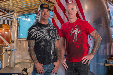 Beadle Brothers Band Photo in Tin Rooster
