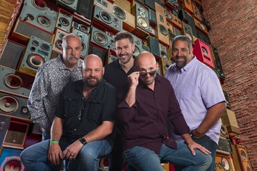 Showtime Band Photo with Gig background