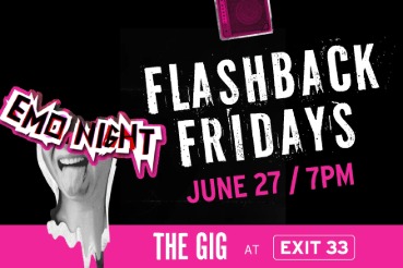 Flashback Fridays Emo Night at The Gig June 27
