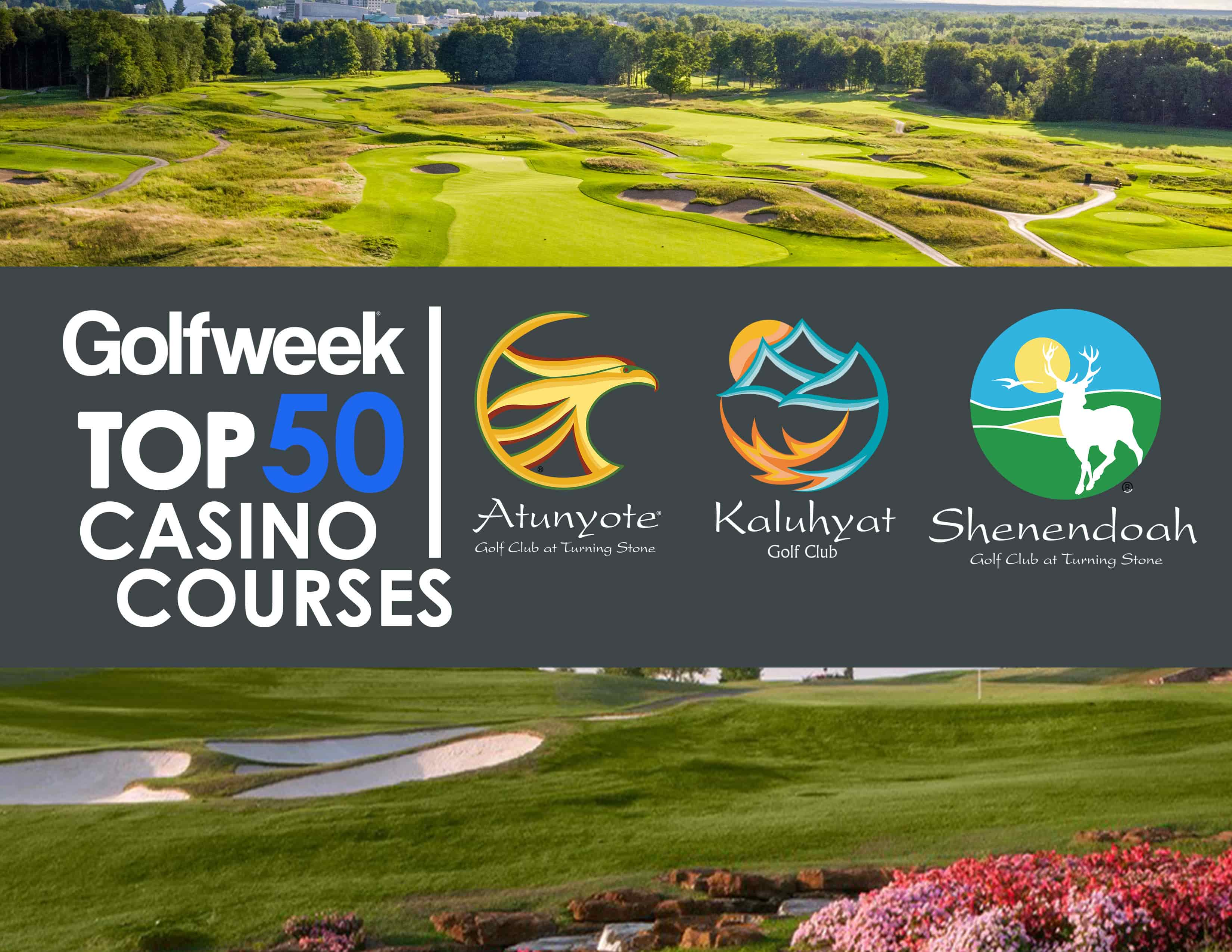 Golfweek Top 50 Casino Courses: Atunyote, Kaluhyat, Shenendoah