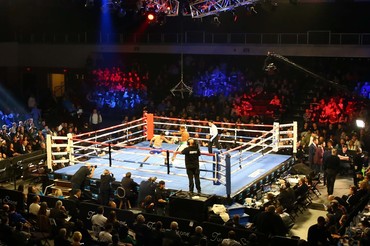 Boxing match at Turning Stone